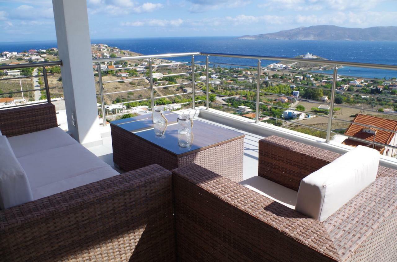 Villa Panorama Agia Marina Mikrolimanou Eksteriør billede