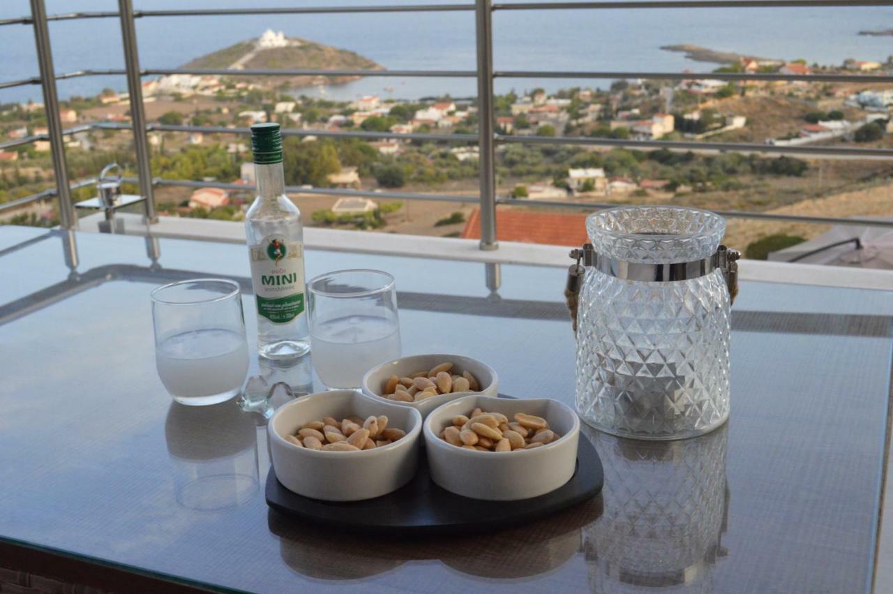 Villa Panorama Agia Marina Mikrolimanou Eksteriør billede